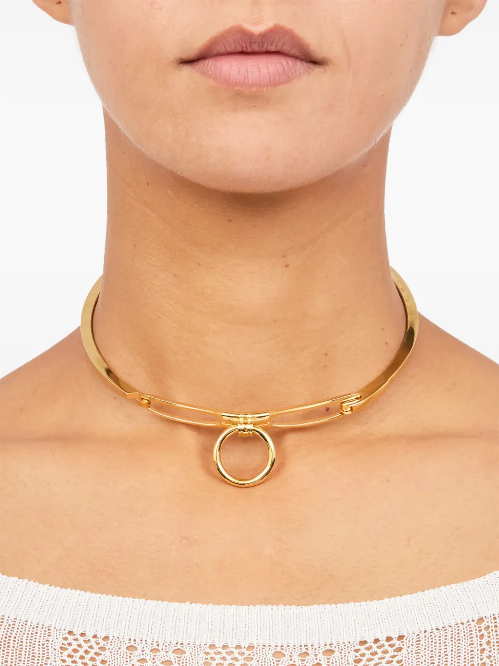 MM6 Maison Margiela Choker - Goud