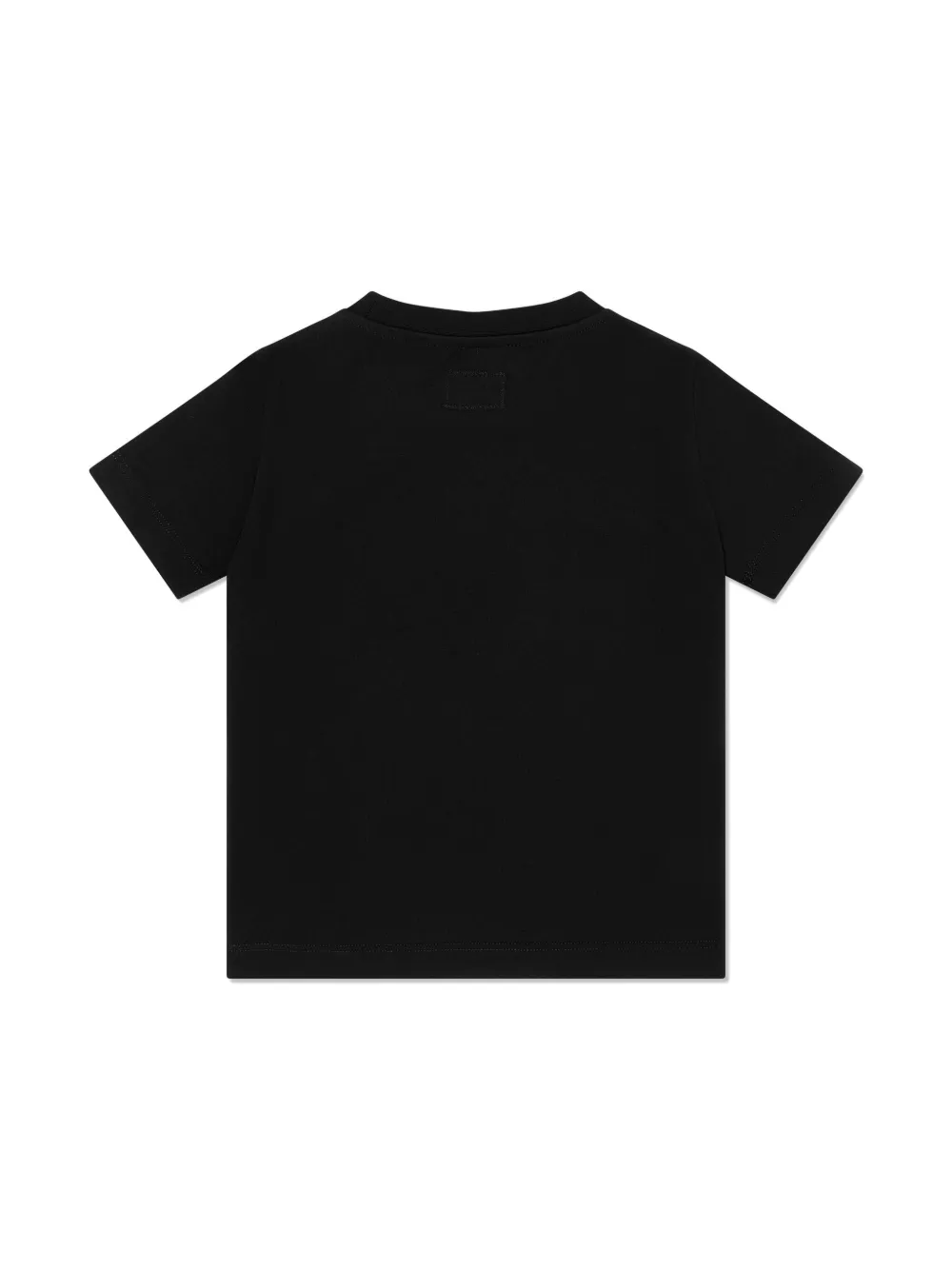 C.P. Company Kids T-shirt met geborduurd logo - Zwart