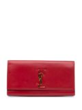 Saint Laurent Pre-Owned 2010-2024 Monogram Cassandre clutch bag - Red