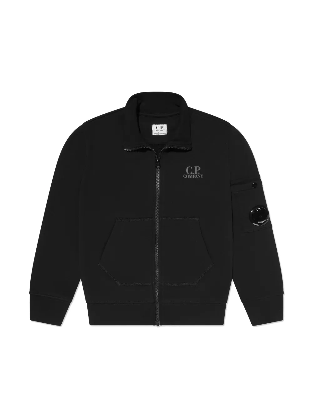 C.P. Company Kids Trainingsbroek met Lens-detail Zwart