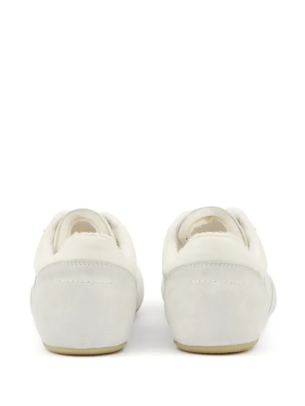 【関税＆送料込み】Mm6 Maison Margiela Embossed Sneakers MM6 Maison Margiela numbers-embossed Sneakers | White | FARFETCH