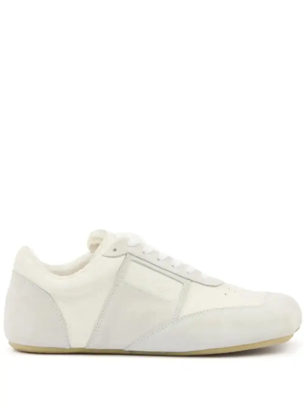 numbers-embossed sneakers