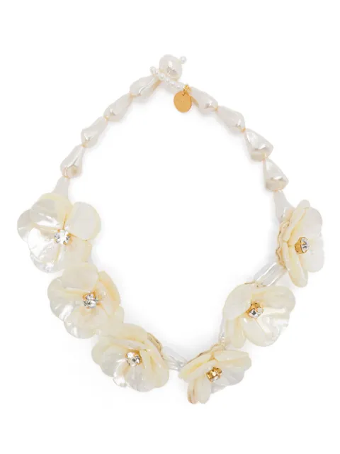 Vanina Fleur Blanche necklace