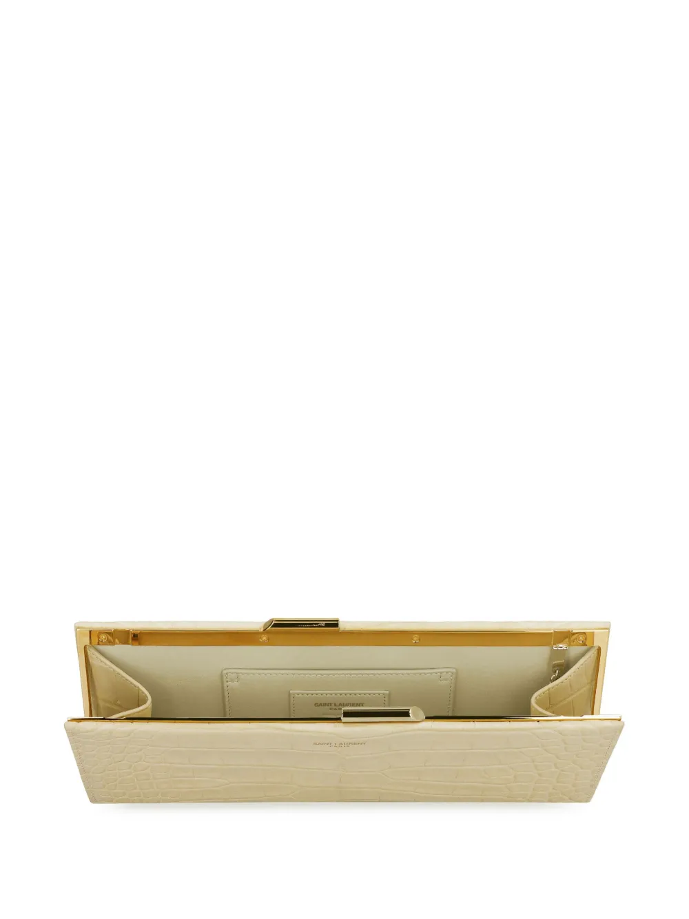 Saint Laurent Midnight clutch Beige