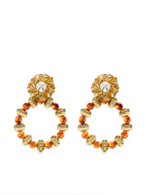 Vanina Terre Brune clip-on earrings