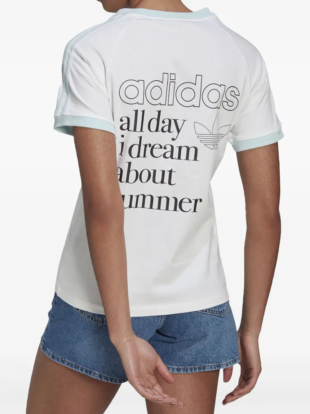 adidas Printed "White" T-shirt - Wit