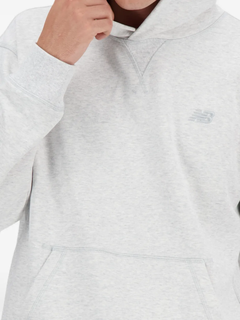 New Balance Athletics "Grey" hoodie Grijs