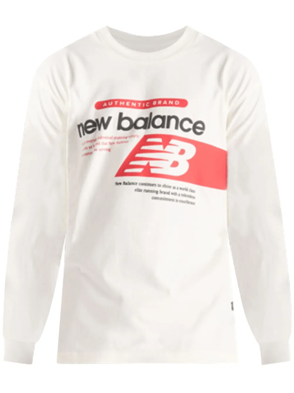 New Balance Player "White" T-shirt Wit
