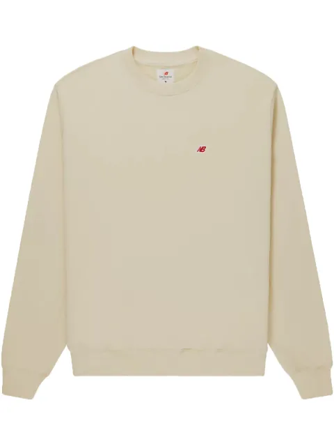 New Balance sudadera con cuello redondo