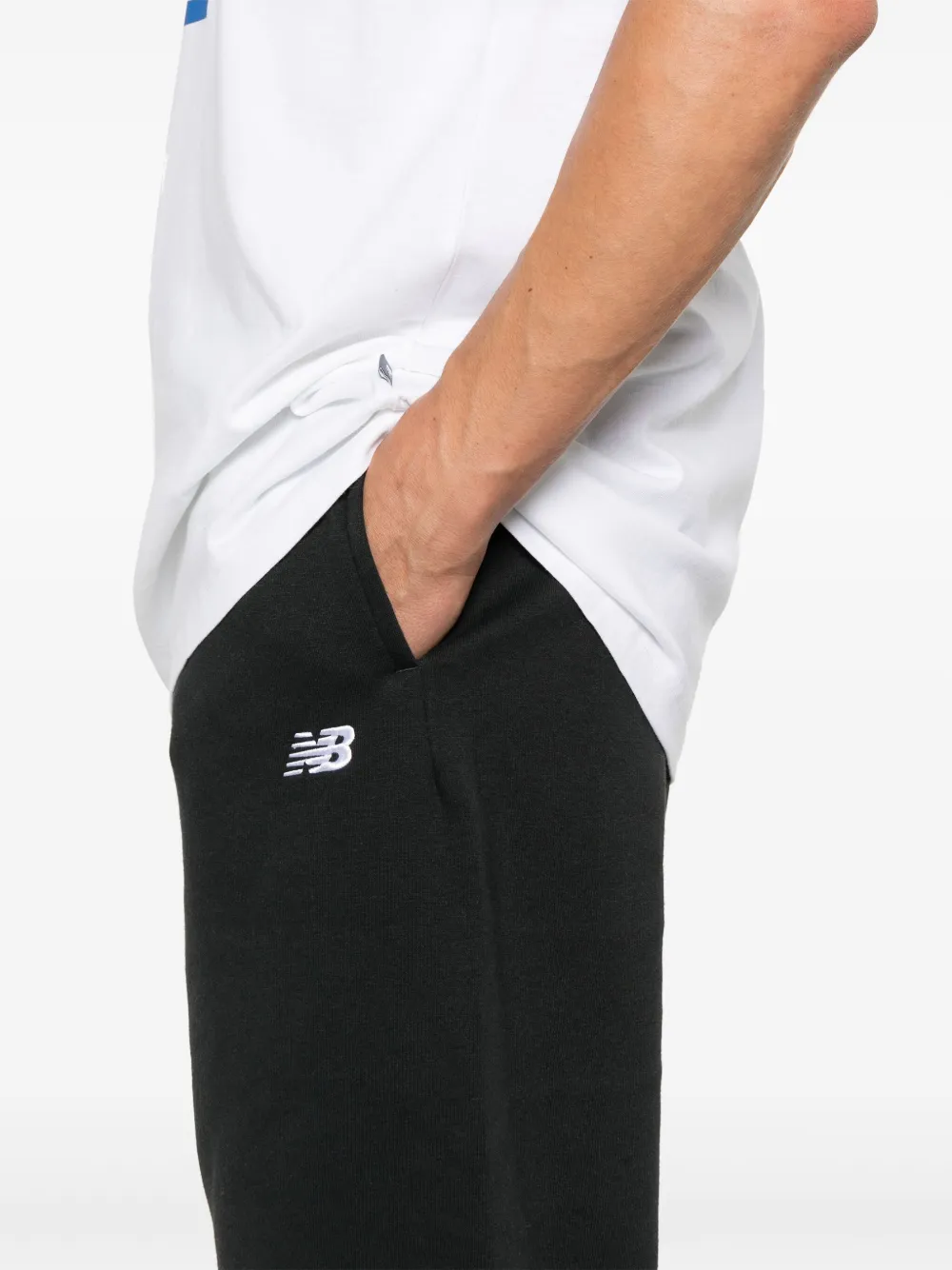 New Balance Sport Essentials "Black" trainingsbroek Zwart