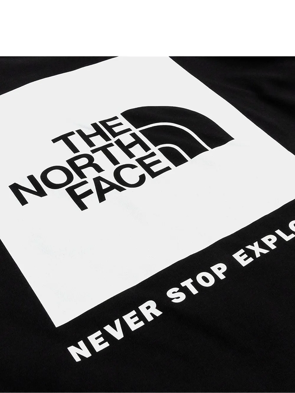 The North Face NSE Box "Black" T-shirt - Zwart