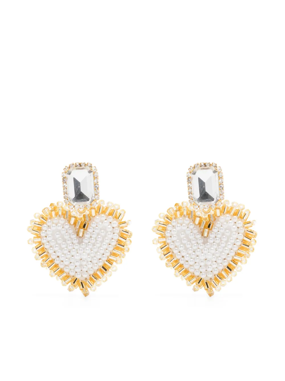 Love Letter clip-on earrings