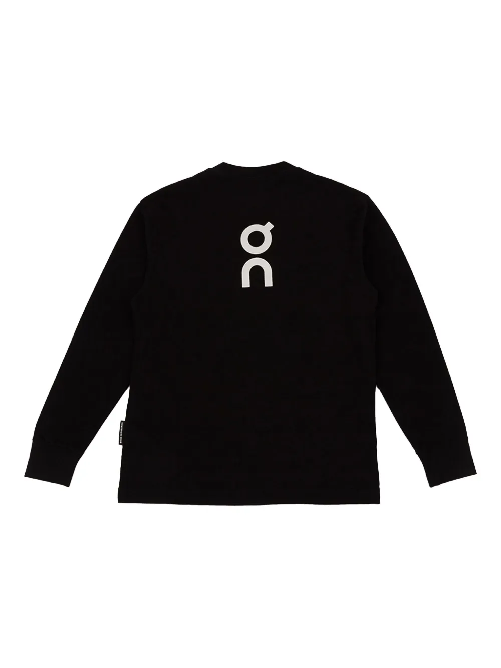 On Running Club "Black" T-shirt met lange mouwen Zwart