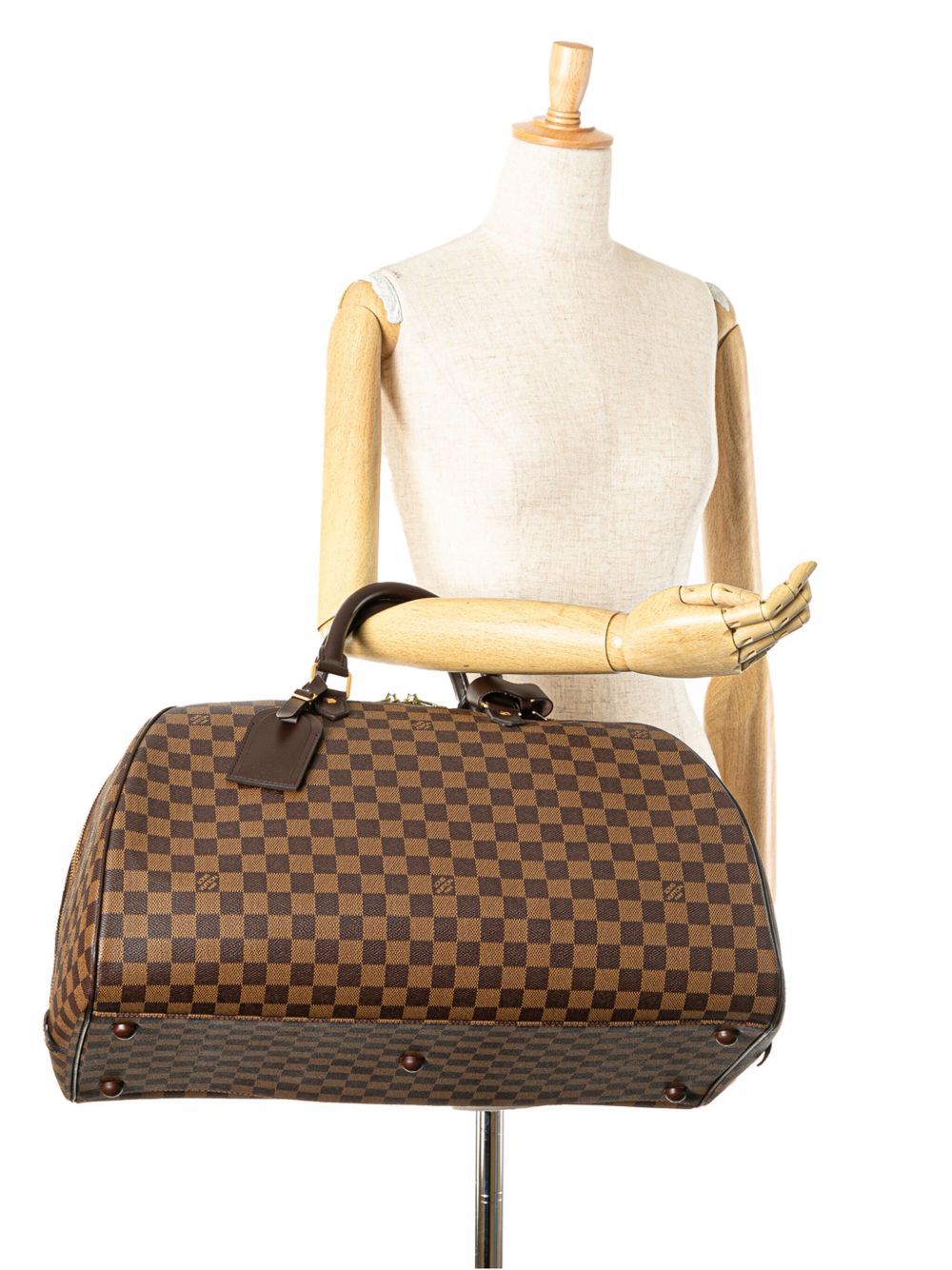 Louis Vuitton Pre-Owned 2006 Damier Ebene Ribera GM travel bag - Bruin