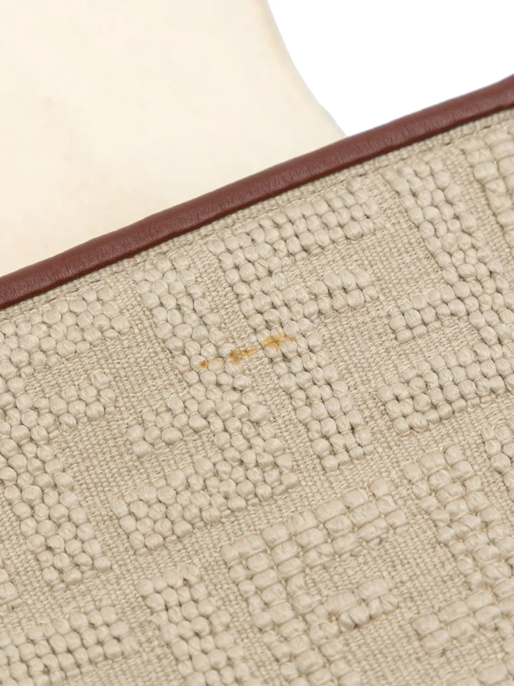 Fendi Pre-Owned 2010-2024 Zucca Embroidered Canvas Baguette satchel | Image 7