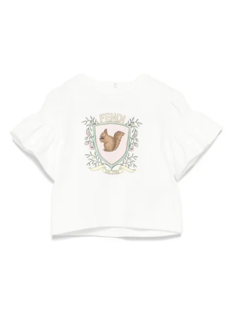 Fendi Kids graphic-print T-shirt