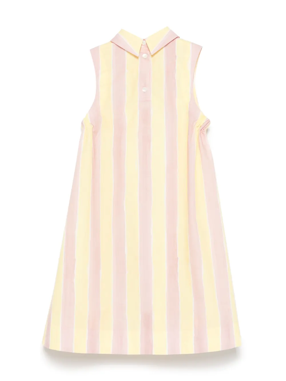 Fendi Kids Jurk met geborduurd logo Roze