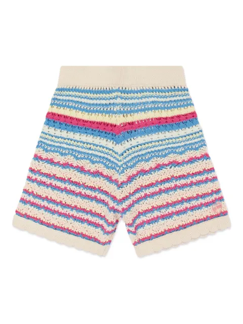 guess kids short en crochet à rayures