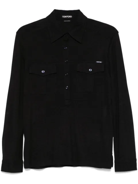 TOM FORD fine-knit shirt