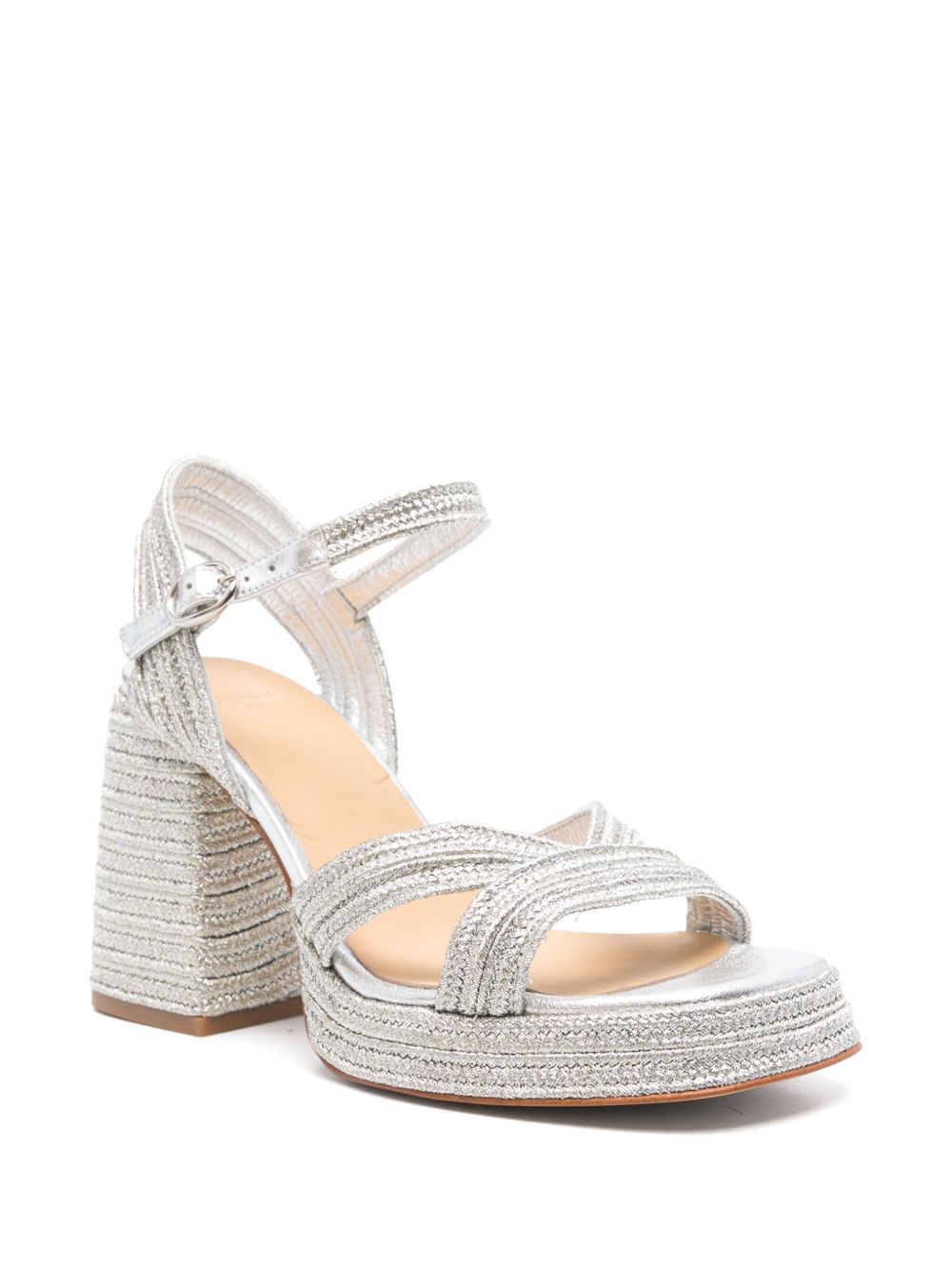 Castañer 90mm Valle sandals - Grey