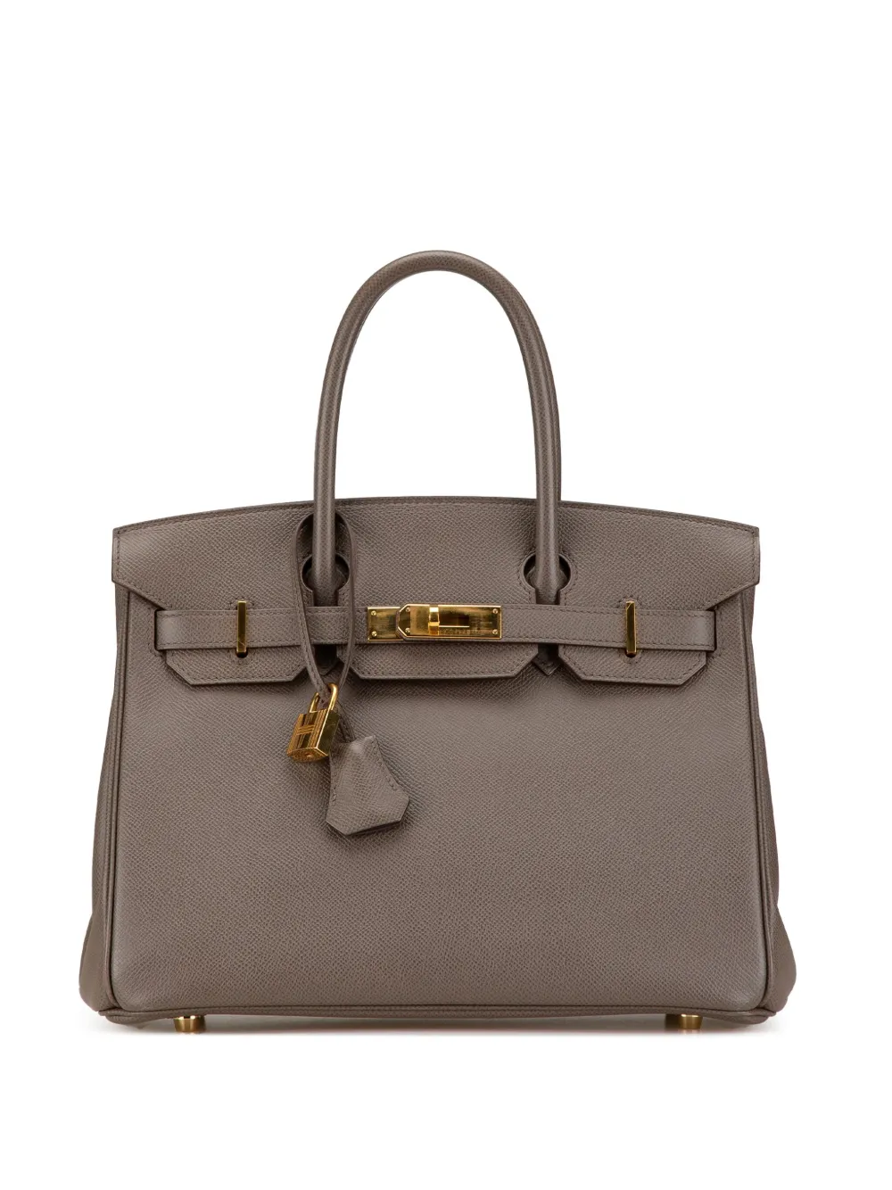 Hermès Pre-Owned 2017 Epsom Birkin Retourne 30 handbag | Brown | Image 1