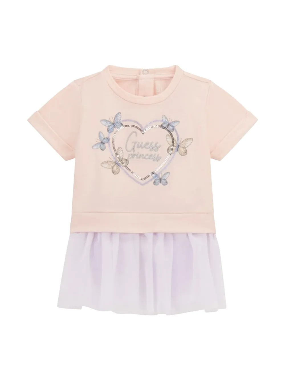 guess kids Twee broeken met logoprint Roze
