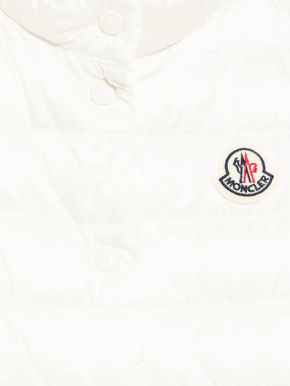 Moncler Enfant Liane gilet Wit