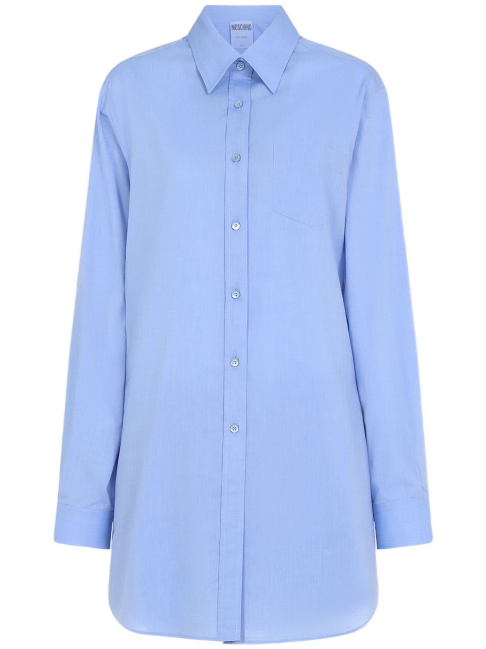 Moschino Katoenen blouse Blauw