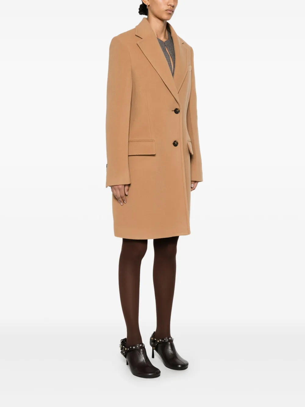 Stella McCartney Iconic jas Beige