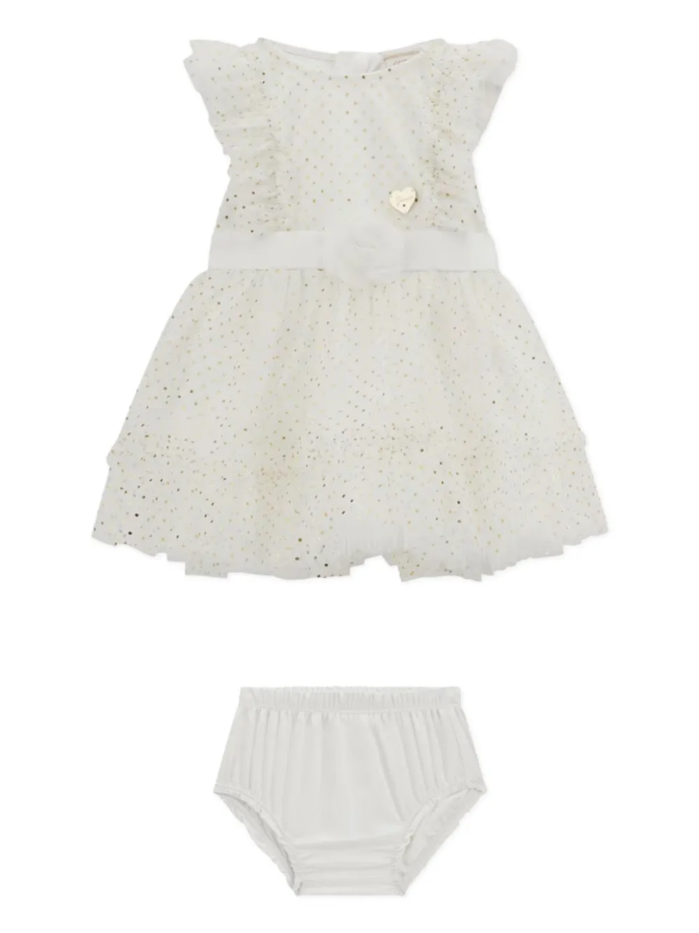 Guess kids Gebreide jurk Wit