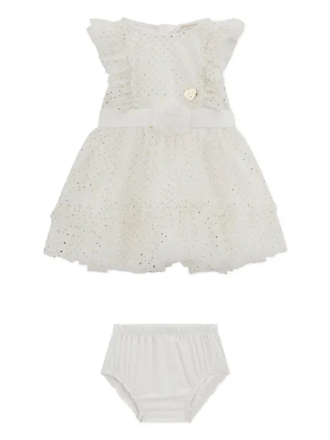 guess kids crochet-knit dress (set of two)