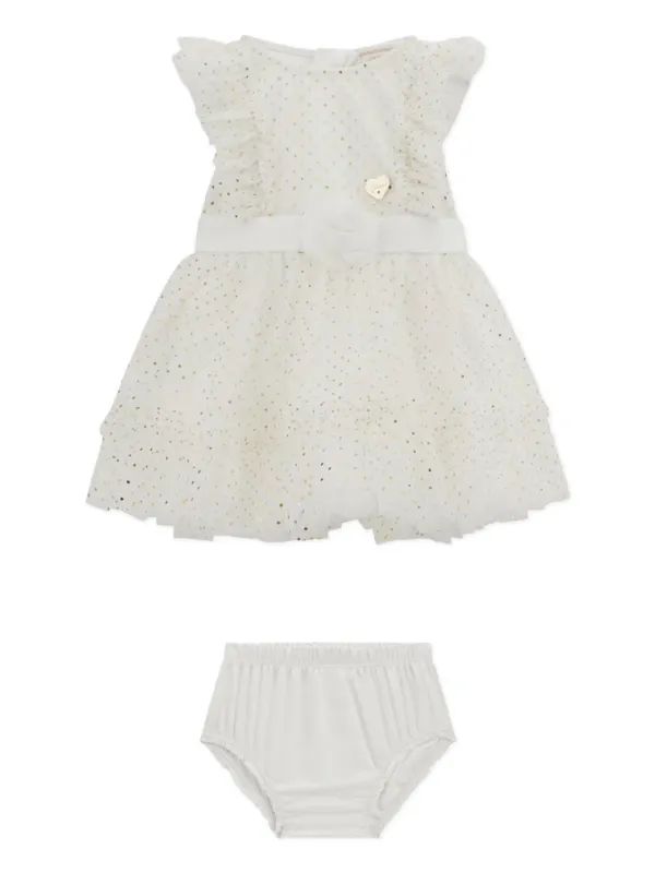 Guess Kids crochet-knit Dress (set Of two) White FARFETCH NO