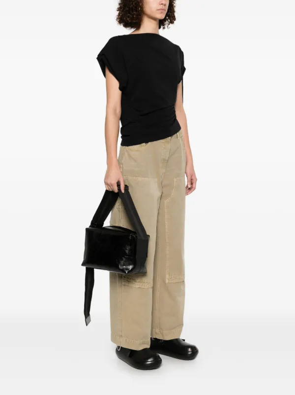 humammade shoulder bag 新品未使用 Uma Wang Medium Shoulder Bag | Black | FARFETCH