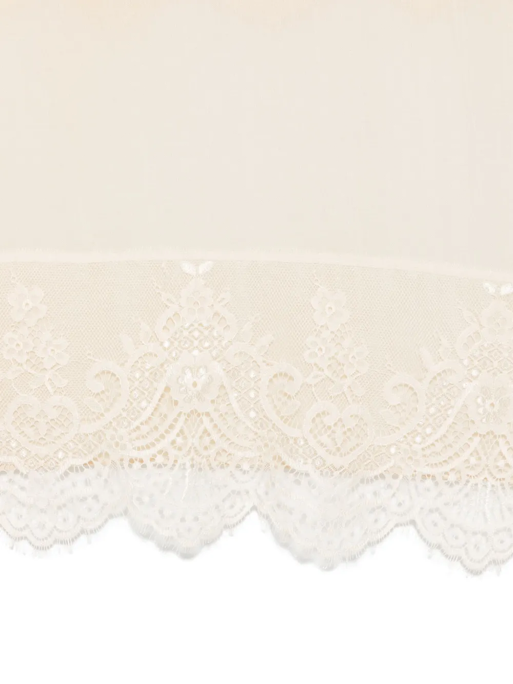 Blugirl guipure-lace scarf - Beige