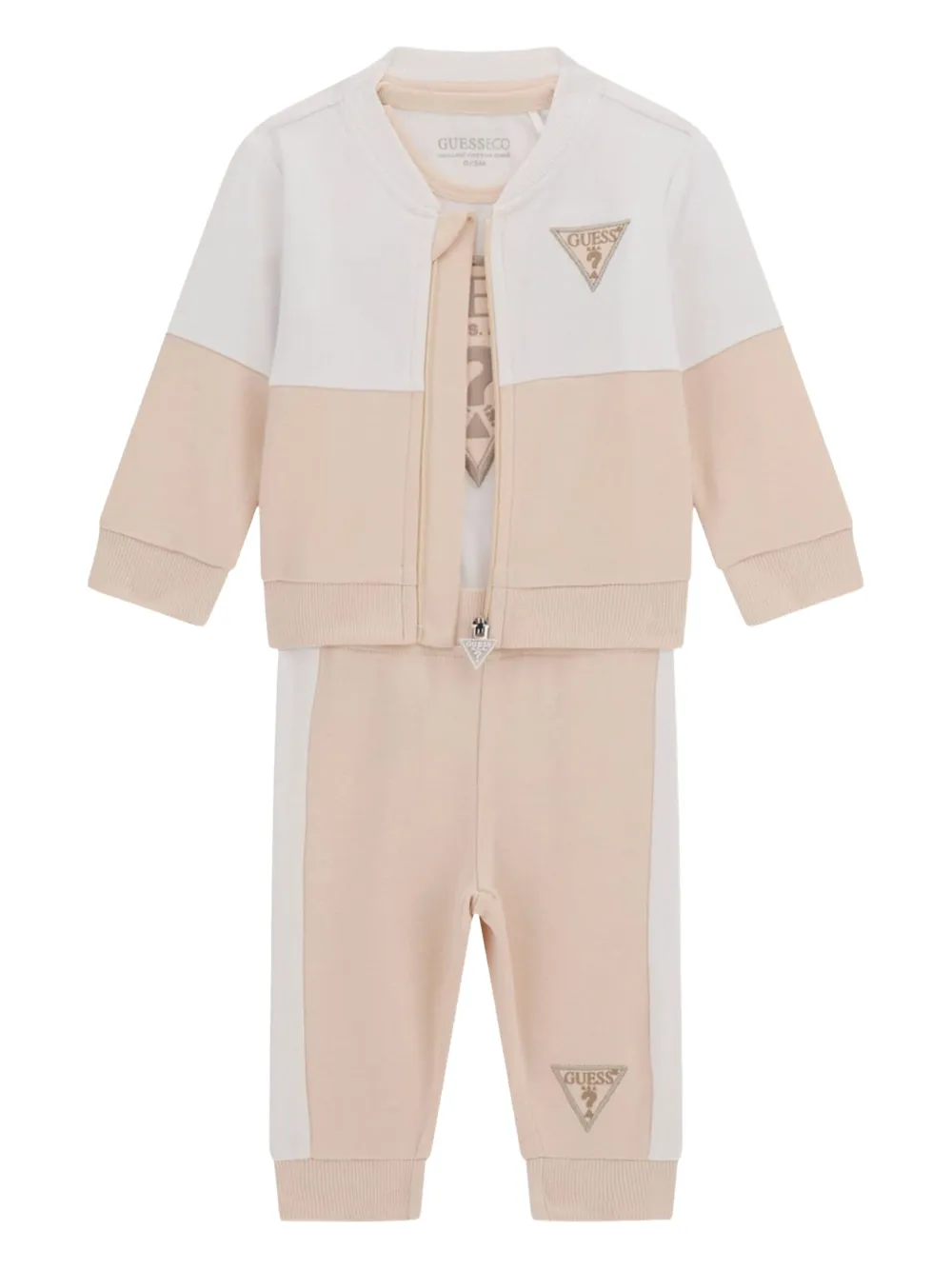 guess kids traje deportivo con diseño color block | neutro | Image 1