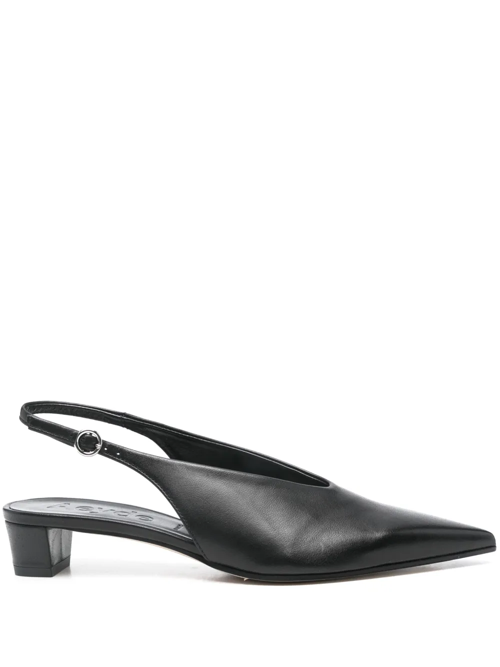 Aeyde 35mm Oti slingback pumps Black