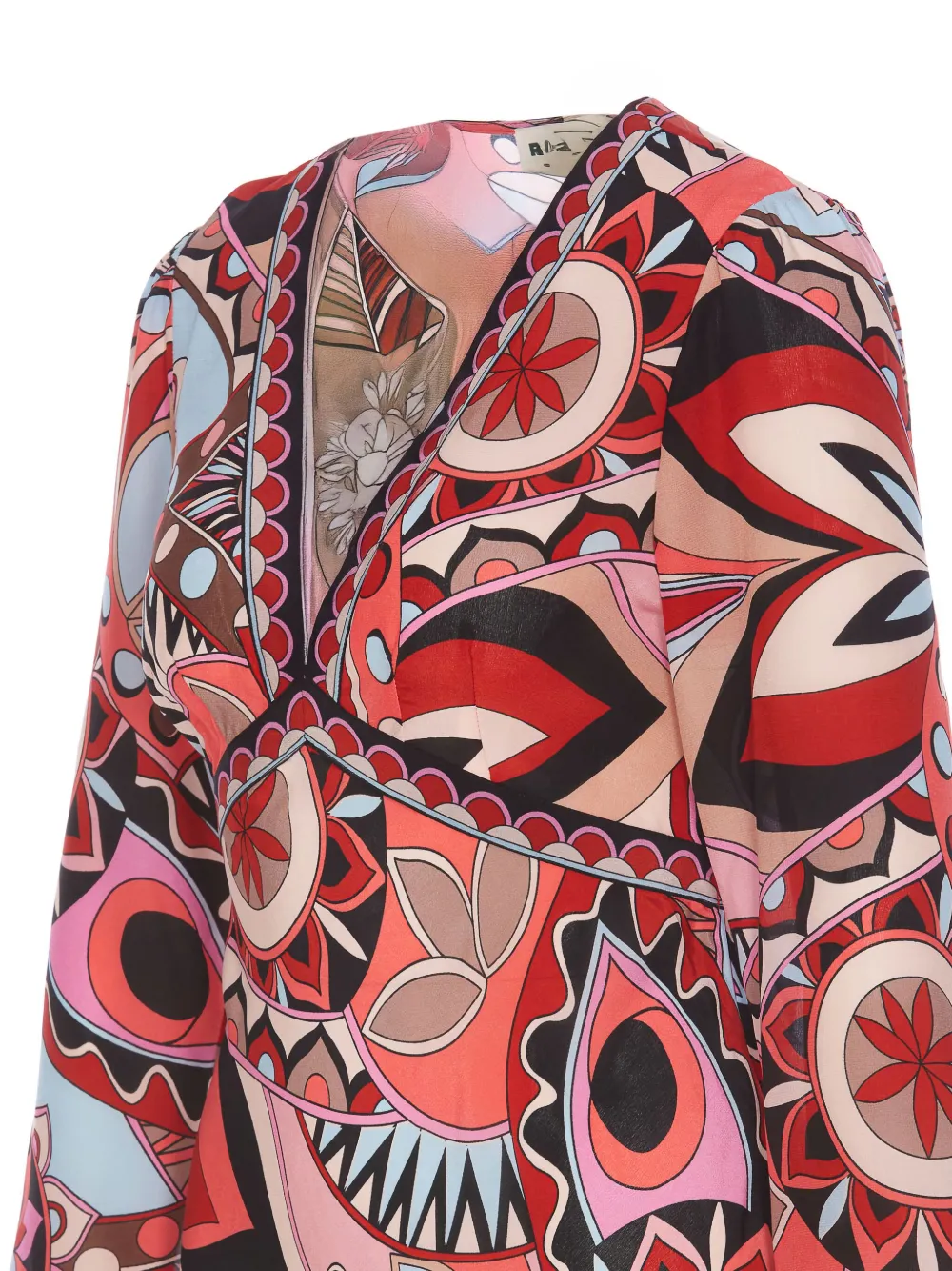 Shop Rixo London Tania Dress In Red