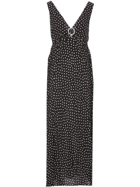 Rixo polka dot dress