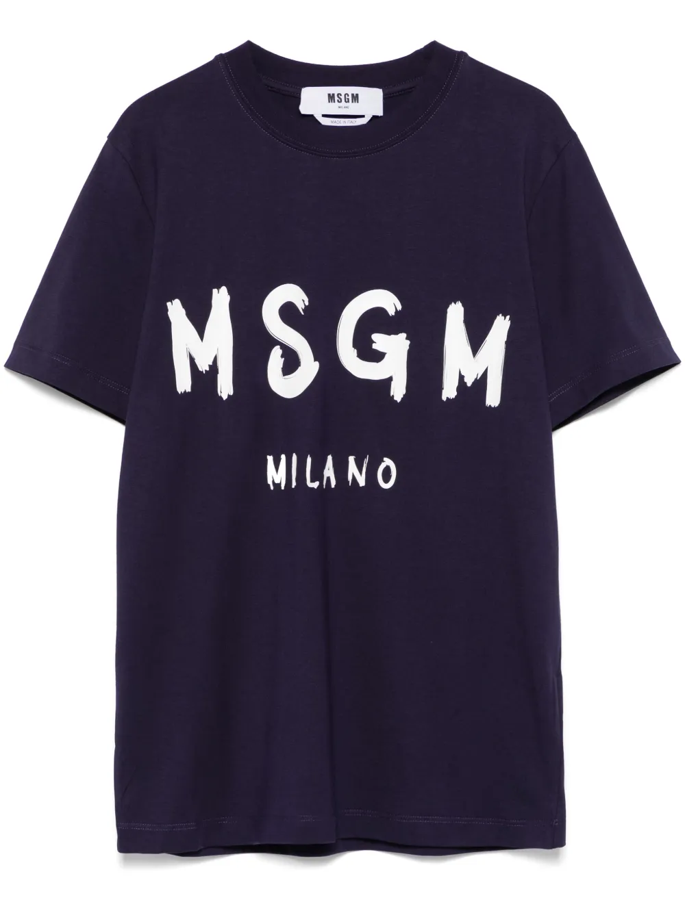 MSGM logo-print T-shirt | Blue | Image 1