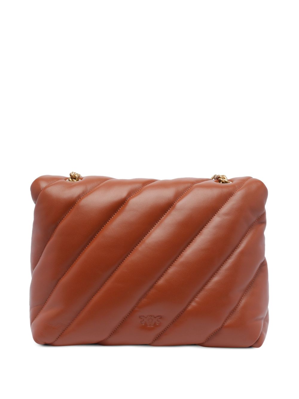 PINKO Big Love Puff schoudertas - Bruin