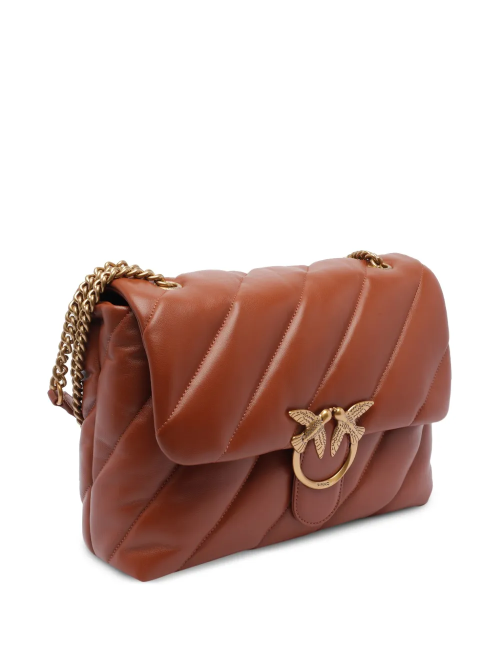 PINKO BIG LOVE PUFF SHOULDER BAG 