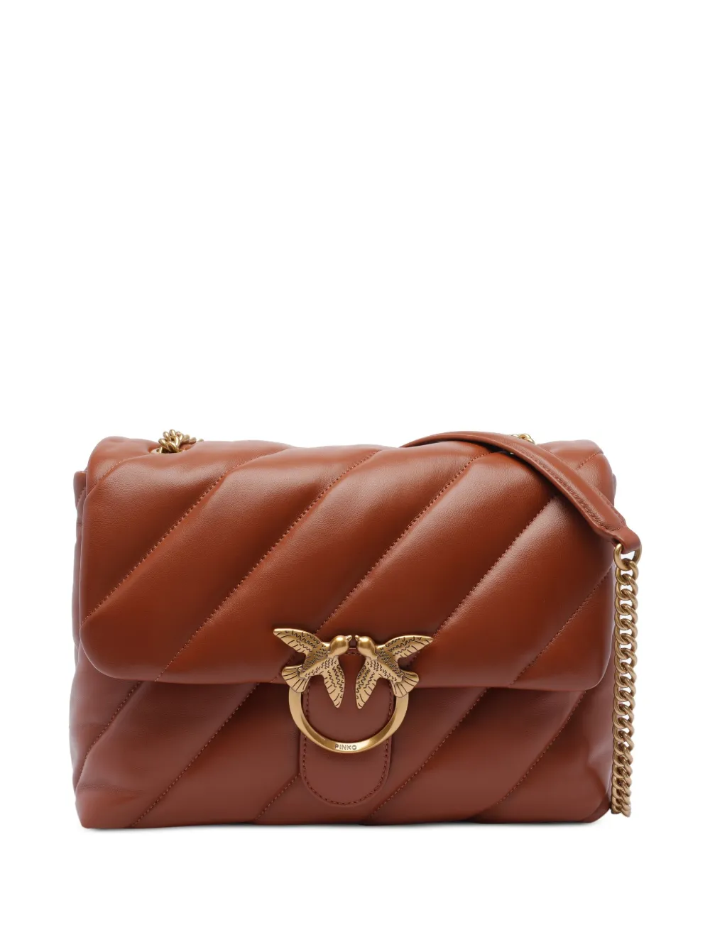 PINKO BIG LOVE PUFF SHOULDER BAG 