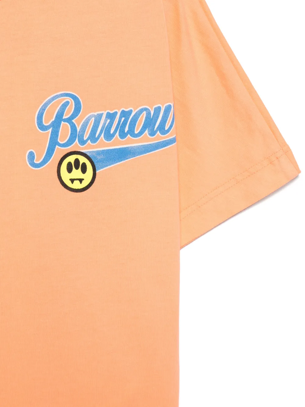 Barrow kids T-shirt met logoprint Oranje