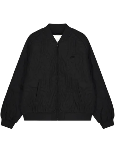 Filling Pieces quilted bomber jacket
