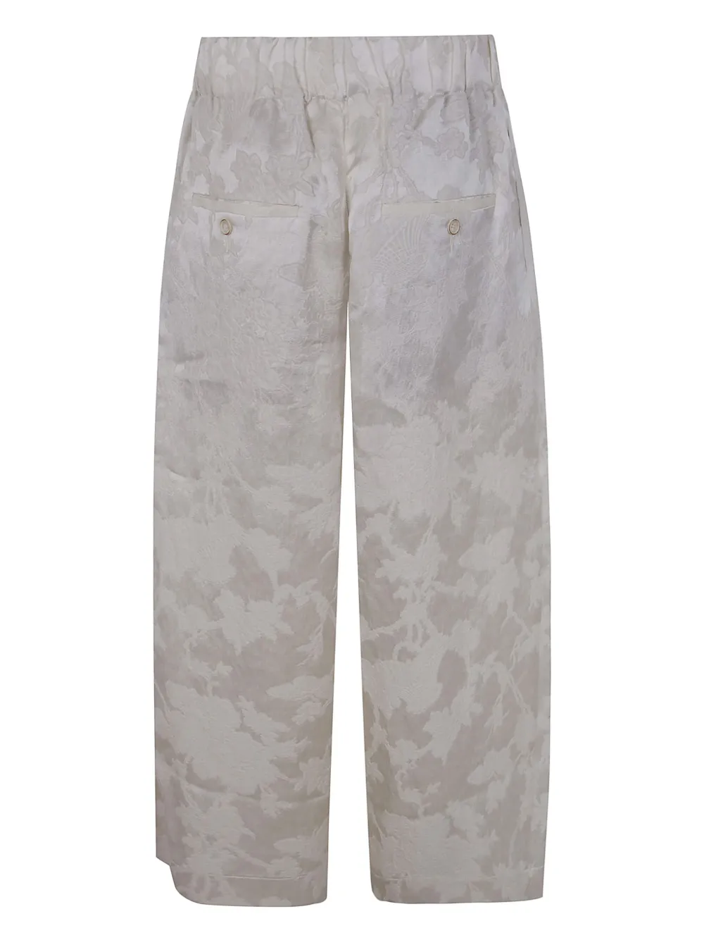 Uma Wang Linnen broek - Beige