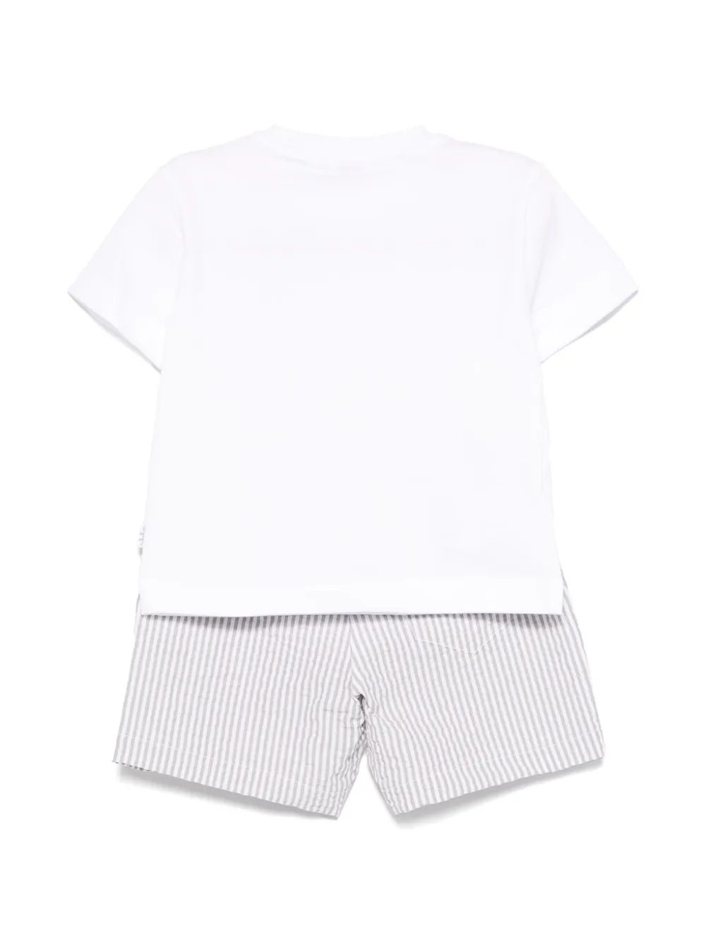 Il Gufo striped shorts set | Short Sets | Image 2
