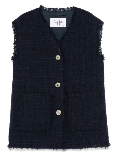 Il Gufo tweed vest