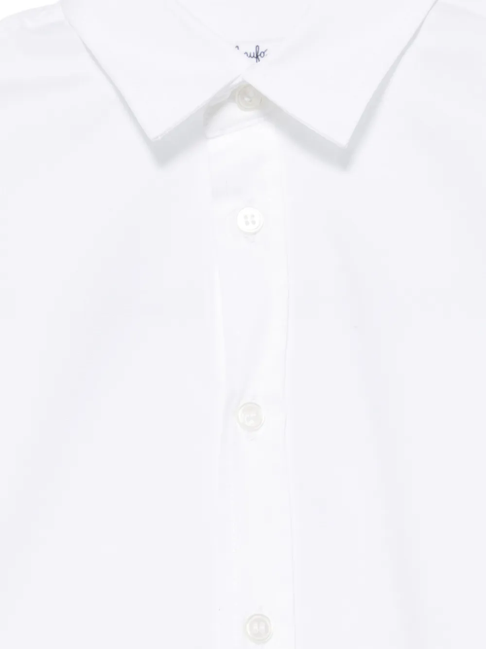 Il Gufo Popeline shirt Wit