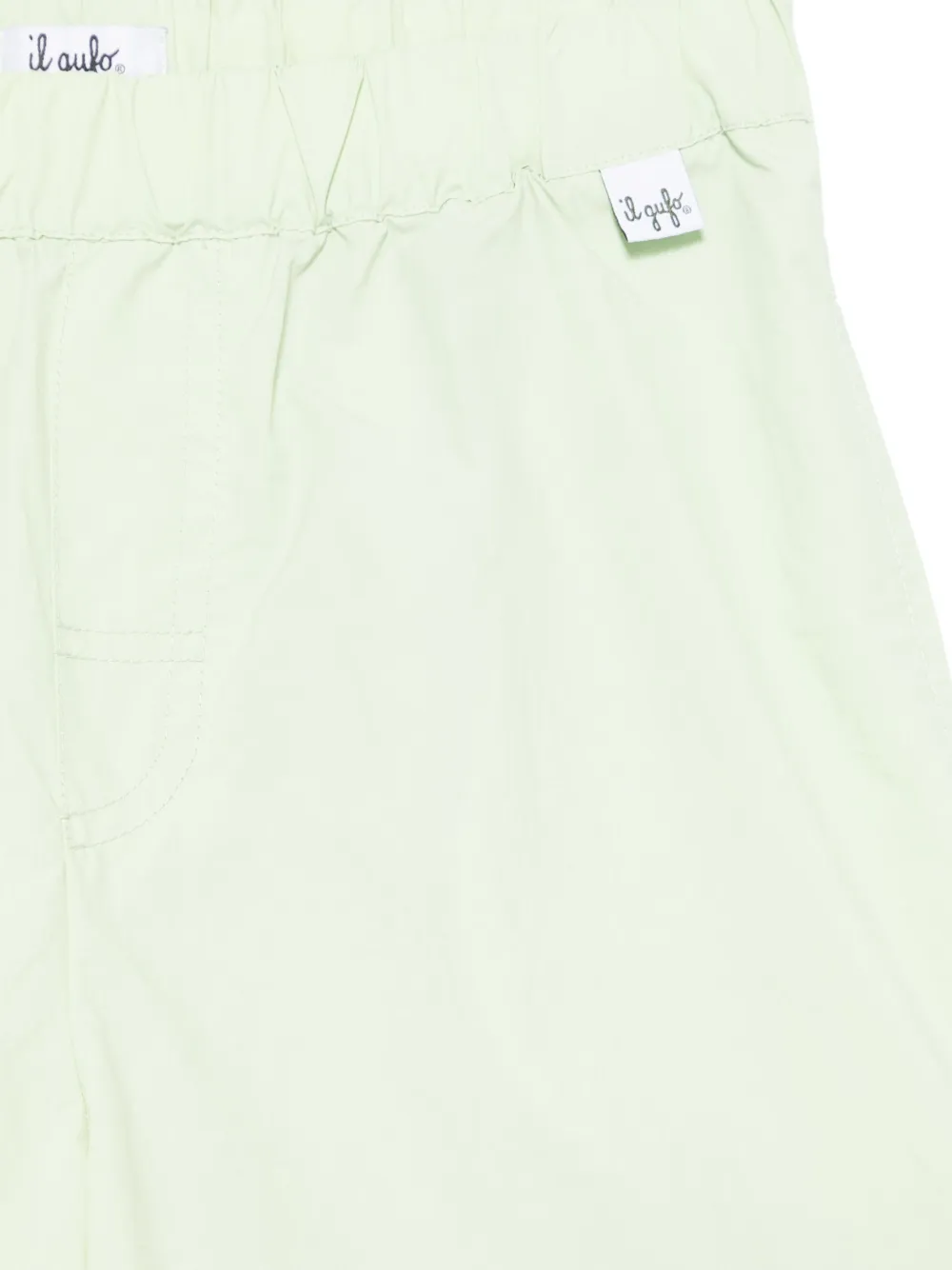Il Gufo Bermuda shorts Groen