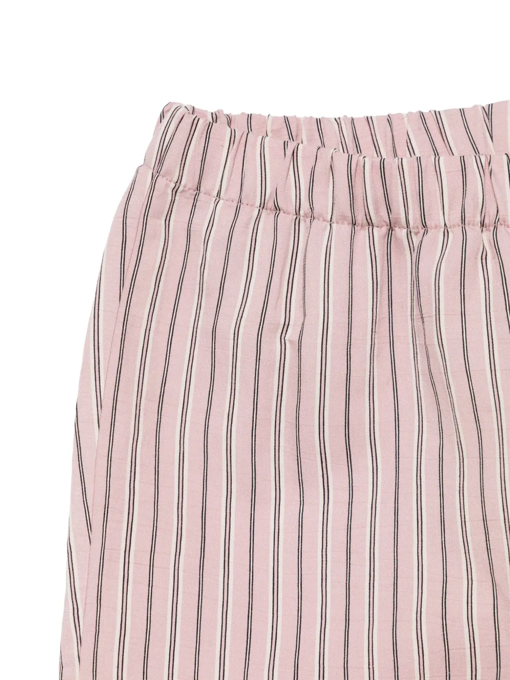 Il Gufo Gestreept T-shirt en shorts Roze